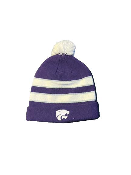 Mike McGuirl Kansas State Basketball Team Issued Beanie Hat