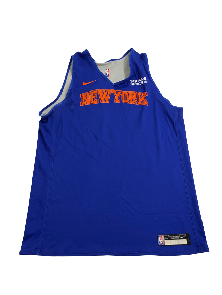 Micah Potter New York Knicks Player-Exclusive Practice Jersey (Size XLT)