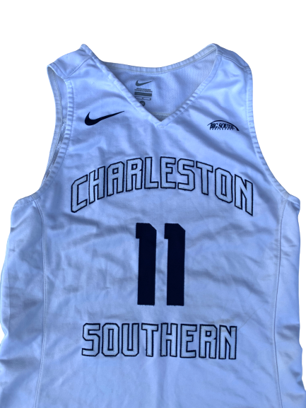 Christian Keeling Charleston Southern Basketball Game-Worn Jersey (Size M)