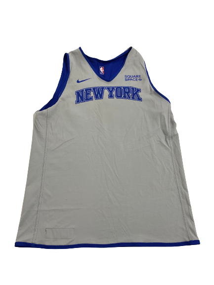 Micah Potter New York Knicks Player-Exclusive Practice Jersey (Size XLT)