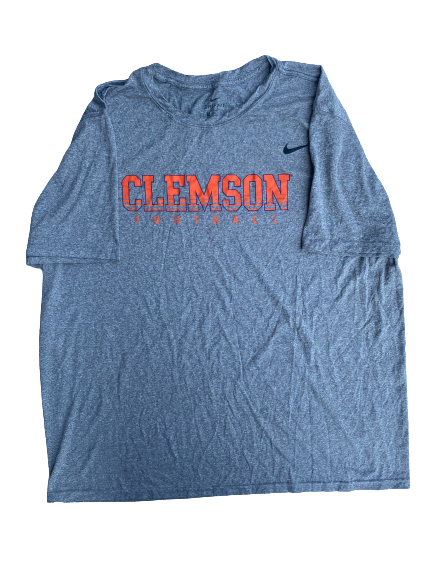 Xavier Kelly Clemson Football Team Issued Workout Shirt (Size 3XL)
