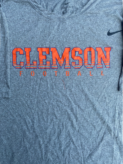 Xavier Kelly Clemson Football Team Issued Workout Shirt (Size 3XL)
