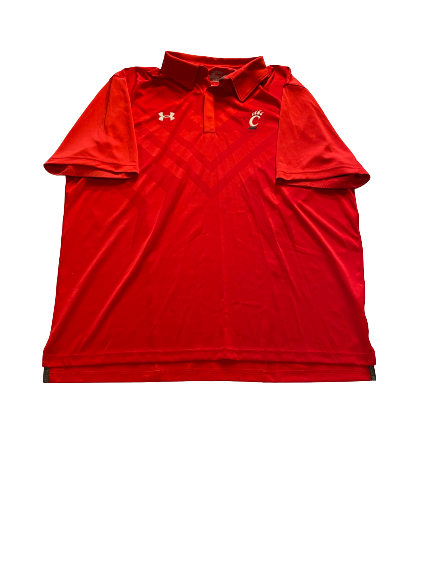 J.T. Perez Cincinnati Baseball Team Issued Polo Shirt (Size 2XL)