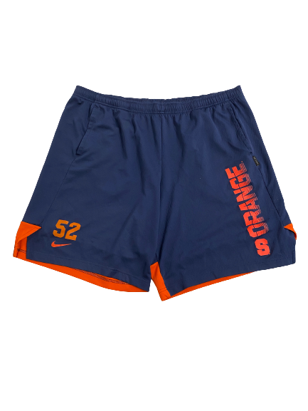 Carlos Vettorello Syracuse Football Player-Exclusive Shorts With 
