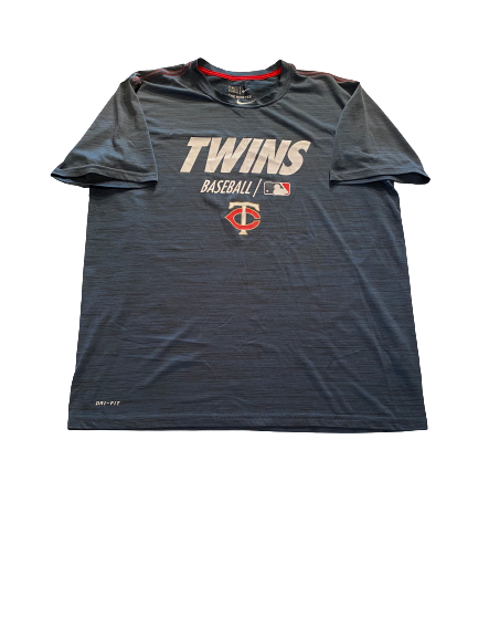 J.T. Perez Minnesota Twins Team Issued Workout Shirt (Size XL)
