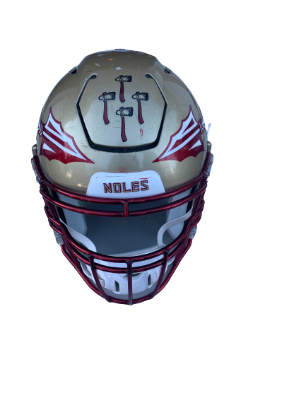 Baveon Johnson Florida State Football Game Worn Helmet