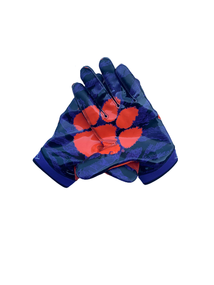 Xavier Kelly Clemson Football Player Exclusive Gloves (Size 4XL)