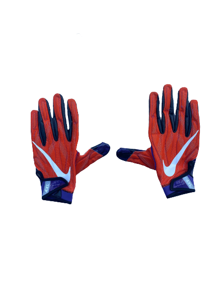 Xavier Kelly Clemson Football Player Exclusive Gloves (Size 4XL)