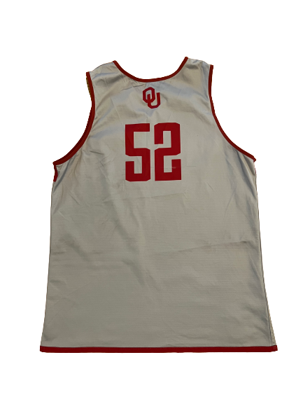 Kur Kuath Oklahoma Basketball Team Exclusive Reversible Practice Jersey (Size L)