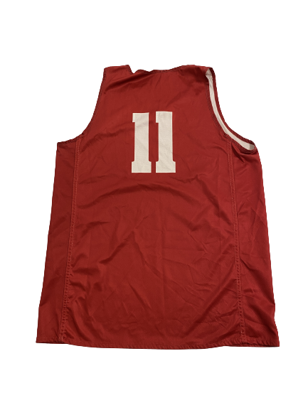 Micah Potter Wisconsin Basketball Player-Exclusive Practice Jersey (Size XL)