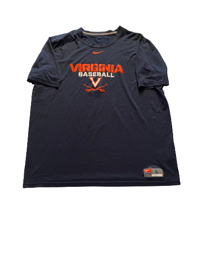Noah Murdock Virginia Baseball Team Issued Workout Shirt (Size L)