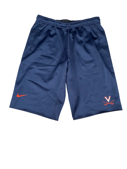 Tomas Woldetensae Virginia Basketball Sweat Shorts (Size L)