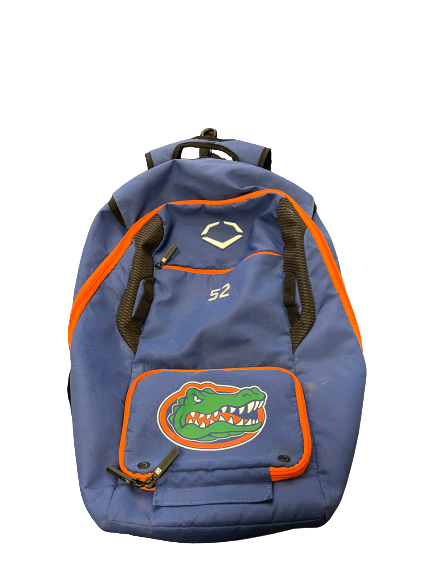 Kirby McMullen Florida Baseball Player Exclusive EvoShield Backpack with Number