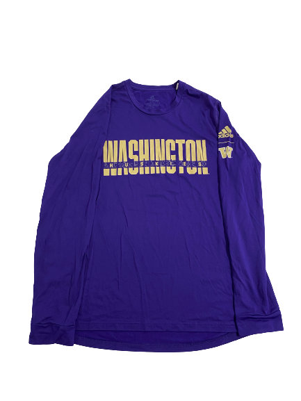 Jordan Perryman Washington Football Team-Issued Long Sleeve Shirt (Size L)