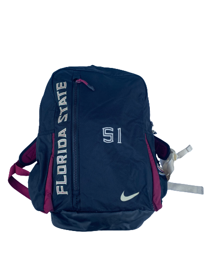 Baveon Johnson Florida State Football Exclusive Travel Backpack with Number