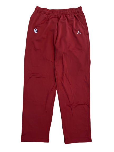 Kur Kuath Oklahoma Basketball Team Issued Sweatpants (Size XLT)