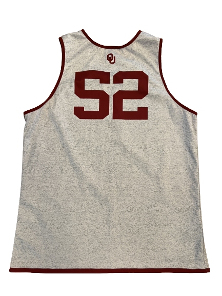 Kur Kuath Oklahoma Basketball Team Exclusive Reversible Practice Jersey (Size XL)