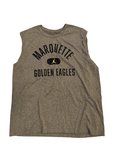 Kur Kuath Marquette Basketball Team Issued Workout Tank (Size 2XL)