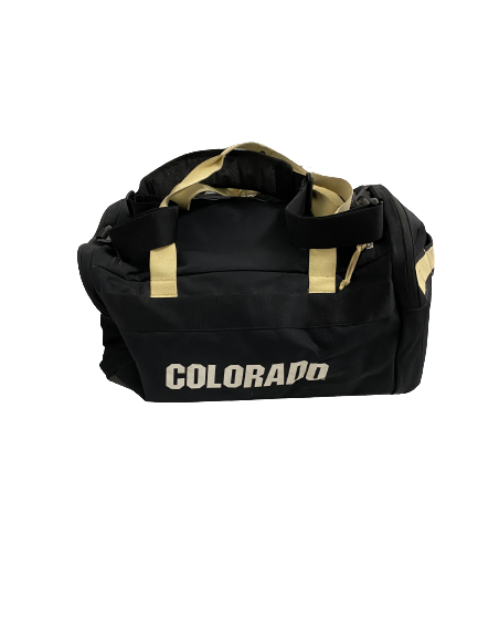 Terrance Lang Colorado Football Player-Exclusive Travel Duffel Bag With Player Tag