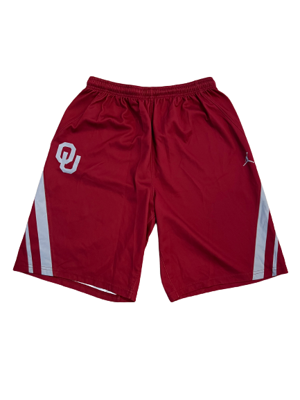 Kur Kuath Oklahoma Basketball Team Exclusive Practice Shorts (Size XL)