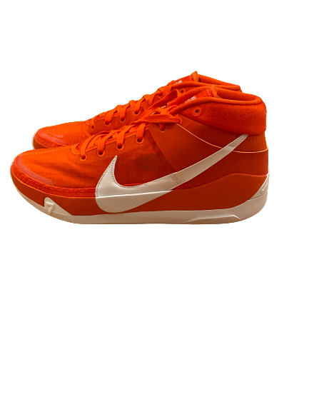 Clyde Trapp Clemson Basketball Team Issued Kevin Durant Shoes (Size 12)