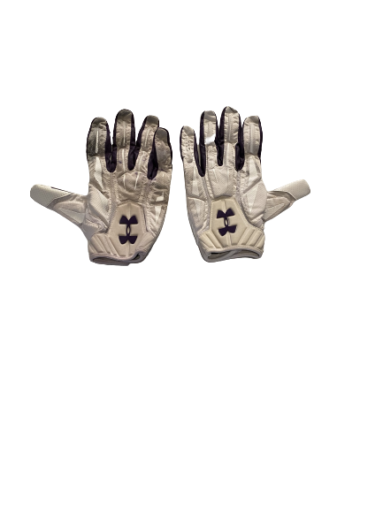 Alex Miller Northwestern Football Team Exclusive Football Gloves
