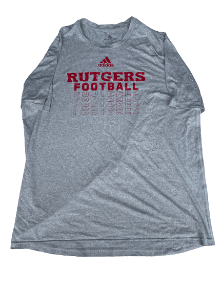 Brendon White Rutgers Football Team Issued T-Shirt (Size XL)