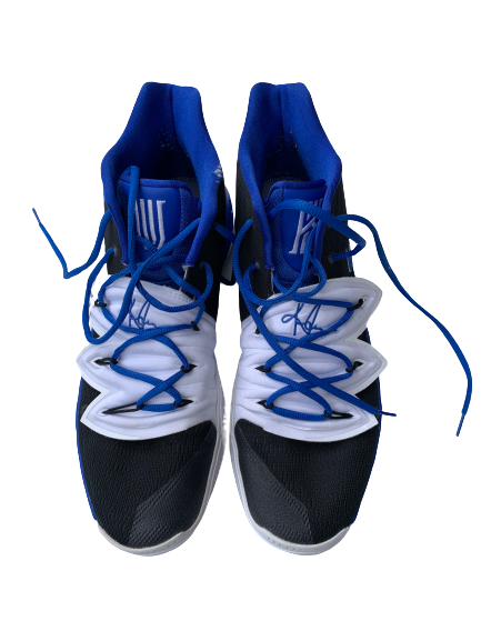 Nate Sestina Kentucky Player Exclusive Game Worn Kyrie Irving Shoes (Photo Matched)