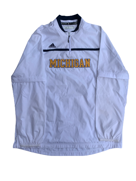 Maegan McCarthy Michigan Team Issued Quarter-Zip Pullover (Size L)