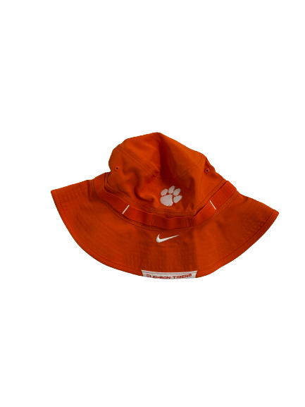 Devin Foster Clemson Basketball Team-Issued Bucket Hat (Size M/L)