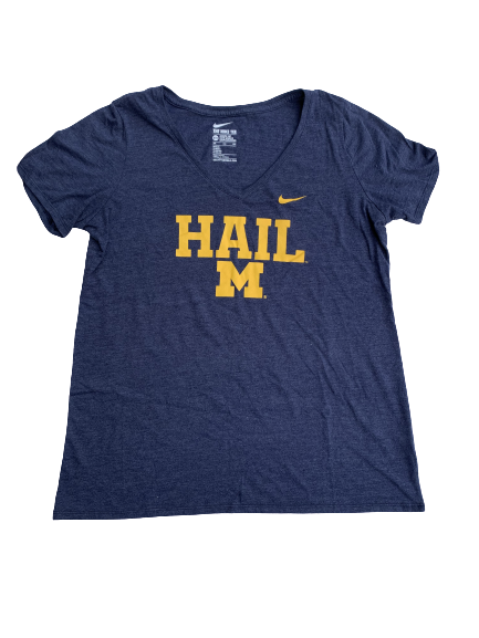 Maegan McCarthy Michigan Team Issued T-Shirt (Size Women&