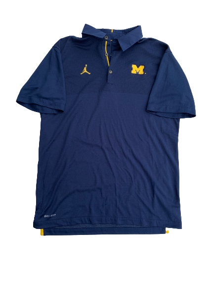 Maegan McCarthy Michigan Team Issued Polo Shirt (Size M)