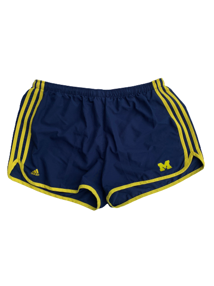 Maegan McCarthy Michigan Team Issued Shorts (Size Women&