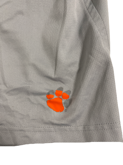 Devin Foster Clemson Basketball Team-Issued Shorts (Size L)