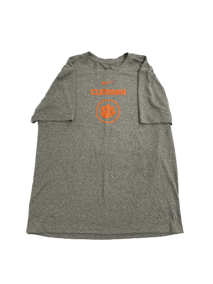 Devin Foster Clemson Basketball Team-Issued T-Shirt (Size L)