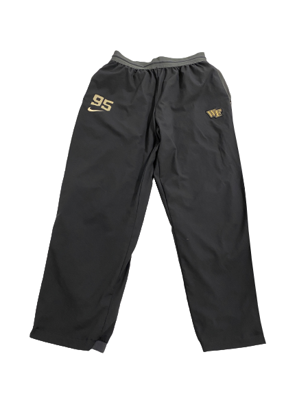 Connor Hebbeler Wake Forest Football Player-Exclusive Sweatpants with 