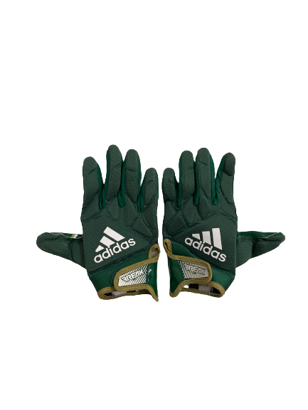 Demetrius Harris USF Football Player-Exclusive Football Gloves (Size XXL)