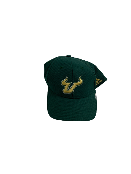 Demetrius Harris USF Football Team-Issued Hat (Size L/XL) & Shoes (Size 15)