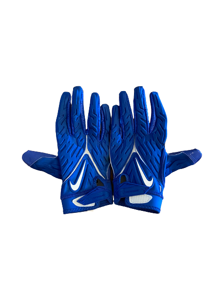 Chris Rodriguez Jr. Kentucky Football Player-Exclusive Gloves (Size L)