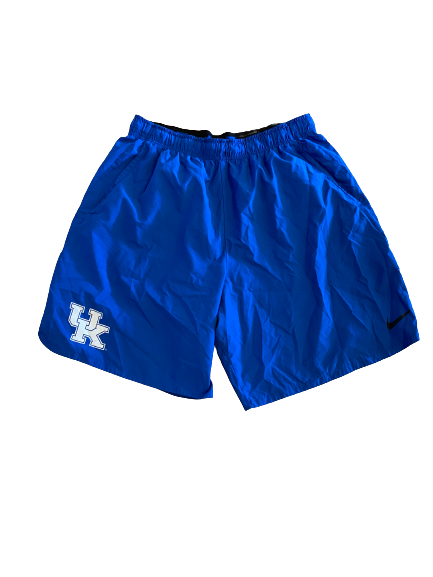 Chris Rodriguez Jr. Kentucky Football Team-Issued Shorts (Size XXL)