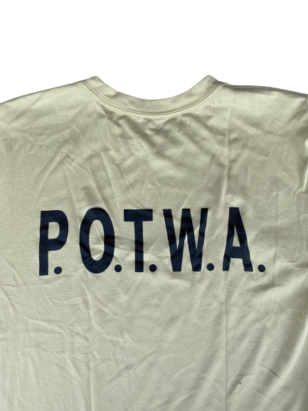 Alex Bachman Wake Forest Football "P.O.T.W.A." Player-Exclusive Long Sleeve Shirt (Size L)