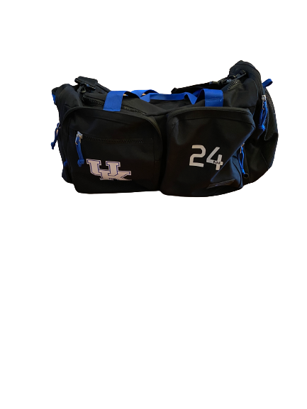 Chris Rodriguez Jr. Kentucky Football Player-Exclusive Duffel Bag With 