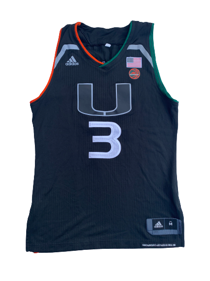 Anthony Lawrence Miami Game Worn Jersey (Photo Matched)