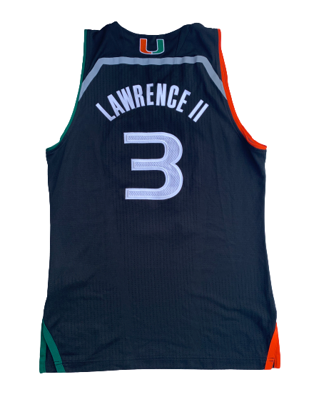 Anthony Lawrence Miami Game Worn Jersey (Photo Matched)