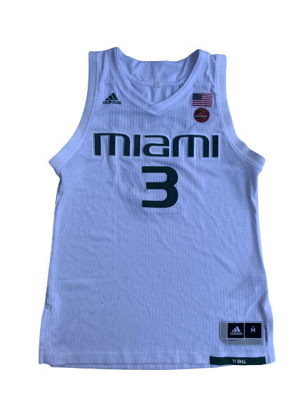 Anthony Lawrence Miami Game Worn Jersey (Photo Matched)