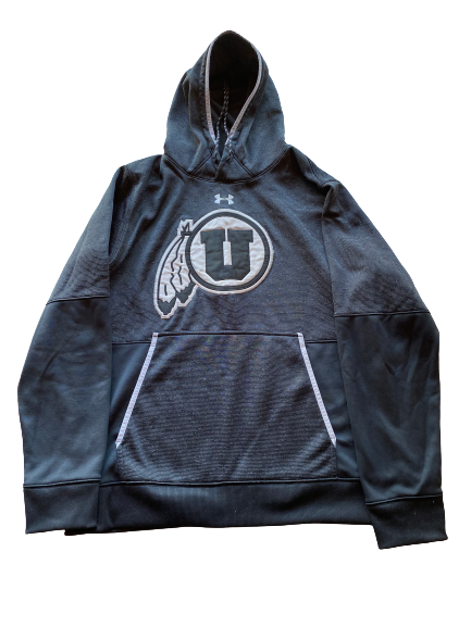 Tareke Lewis Utah Football Under Armour Sweatshirt (Size L)