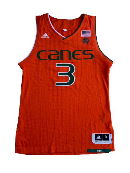 Anthony Lawrence Miami Game Worn Jersey
