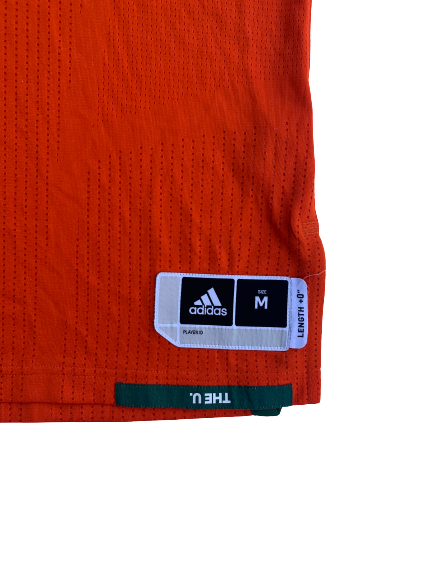 Anthony Lawrence Miami Game Worn Jersey