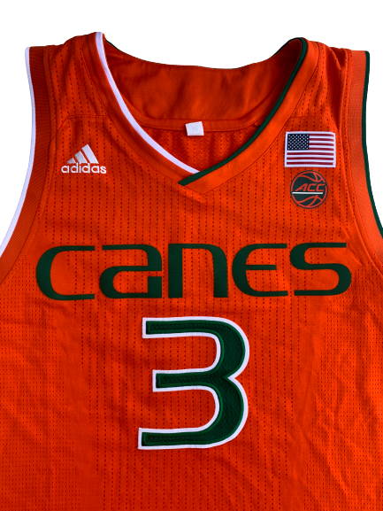 Anthony Lawrence Miami Game Worn Jersey