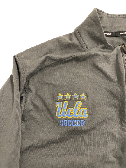 Riley Ferch UCLA Soccer Player-Exclusive Quarter Zip Jacket (Size M)
